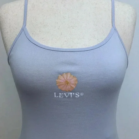 Levi's NWT Baby Blue Tank top Women Various - Picture 2 of 8